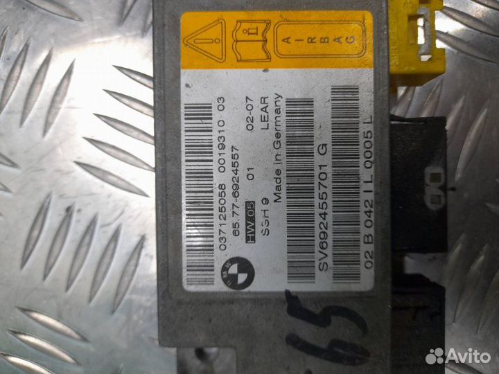 Блок управления Airbag SRS Bmw Е65