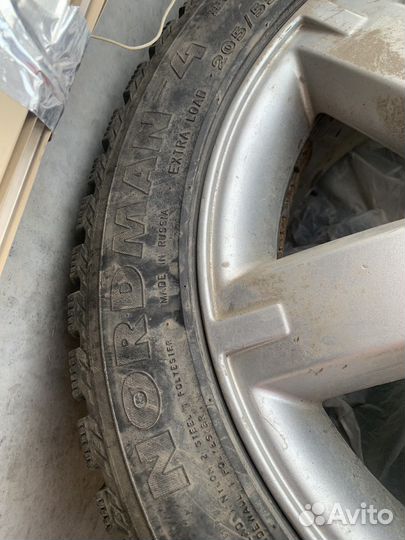 Зимняя резина r16 на литых дисках