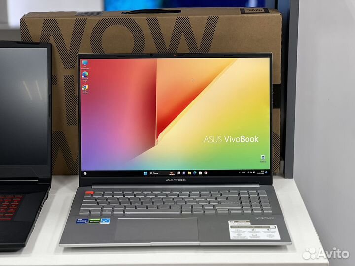 Новый Asus VivoBook 120Гц Core i5 12500H RTX3050