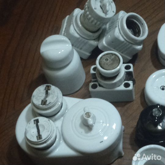 Довоенная немнцкая электрика (Фарфор) 33 штуки