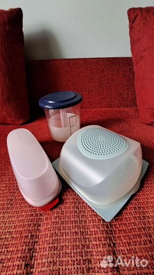 Набор Tupperware сырница, деликатесница, колбаса
