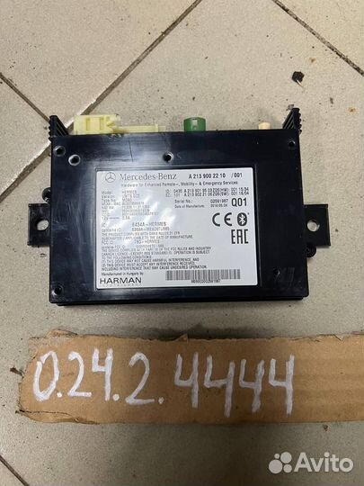 Блок аварийного вызова Mercedes e W213 2016