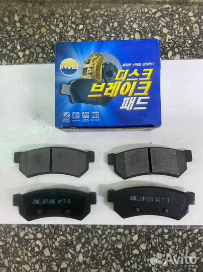 Колодки тормозные задние Chevrolet Lacetti