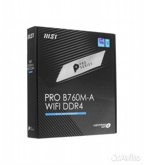 Материнская плата MSI PRO B760M-A wifi DDR4