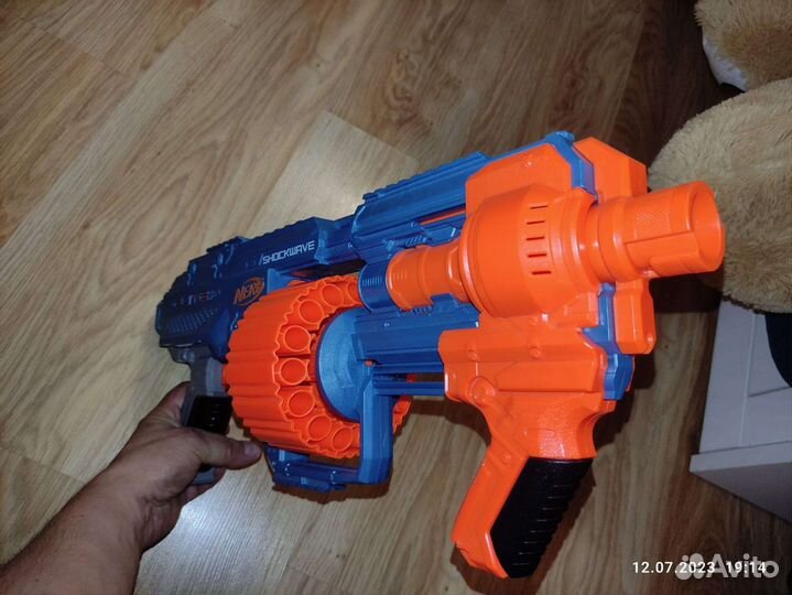 Бластер nerf Элит 2.0 Шоквейв RD-15