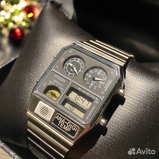 Хит 2024 часы Citizen Ana Digi Temp 1981