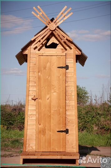 Дачный туалет с установкой WAT890