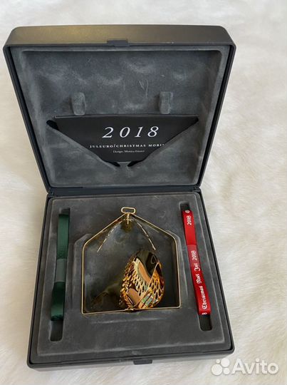 Коллекционная новогодняя игрушка George Jensen