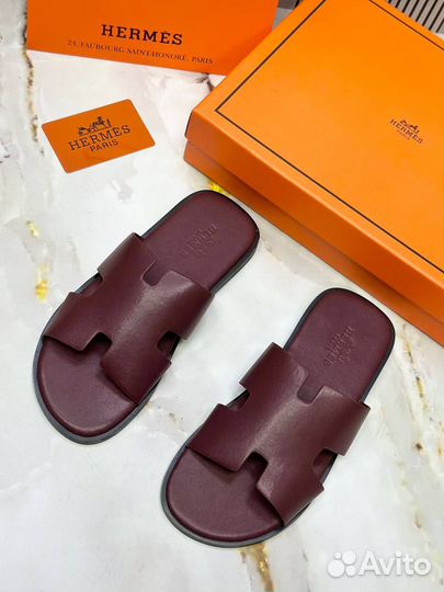 Шлепки Сланцы Hermes женские Размер 36-40