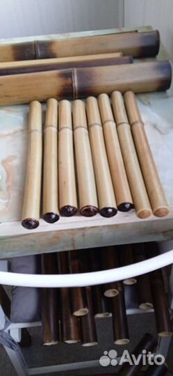 Бамбуковые палки,наборы,камни для массажа