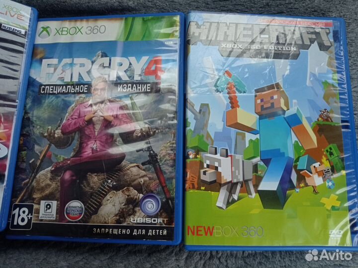 Диски на xbox 360