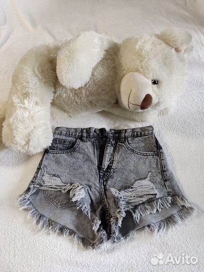 Шорты женские кожаные, джинсовые