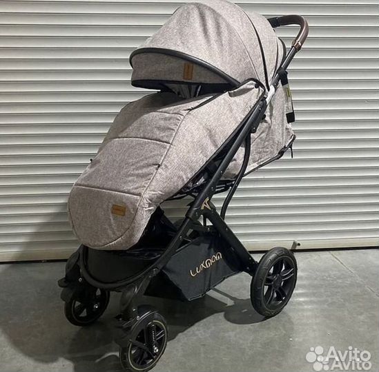 Прогулочная коляска Luxmom, матрас+рюкзак