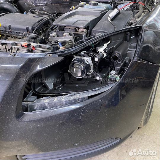 Переходные рамки для замены линз в фарах Opel Insi