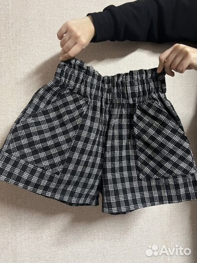 Твидовые шорты