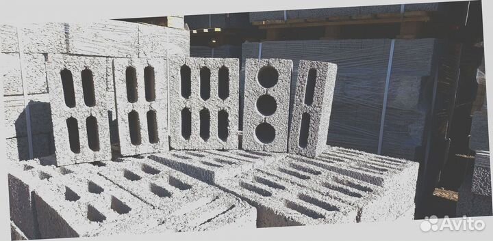 Перегородочные керамзитобетонные блоки ECO 1434