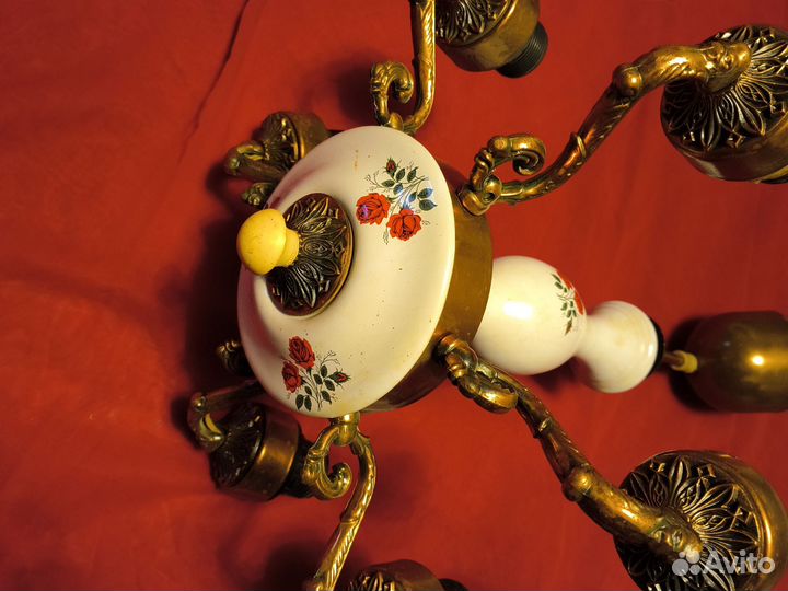 Люстра потолочная винтаж