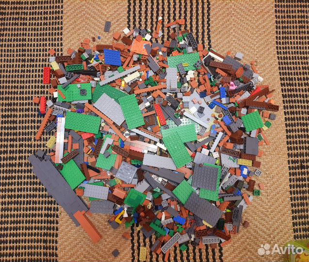 Игрушки(аналог Лего Майнкрафт Большая деревня)