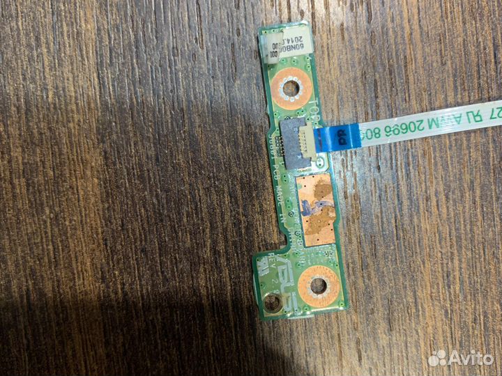 Плата кнопки включения для ноутбука asus X550