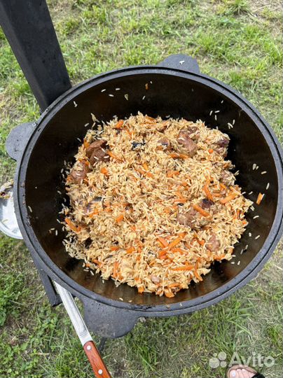 Казан 12л + печь + шумовка