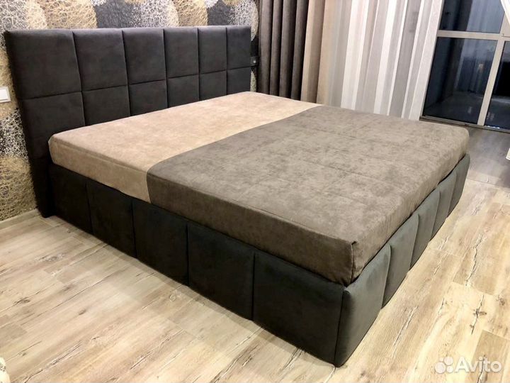 Перетяжка изголовья кровати