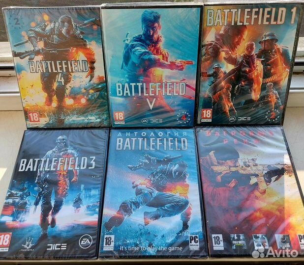 Игры на пк Call of Duty,Battlefield,Medal of Honor