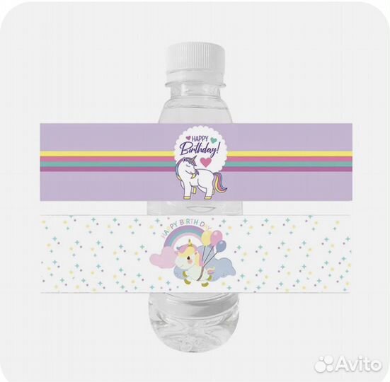 Кенди бар Наклейки единорог