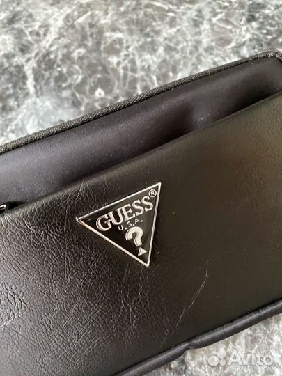 Сумка мужская guess бананка