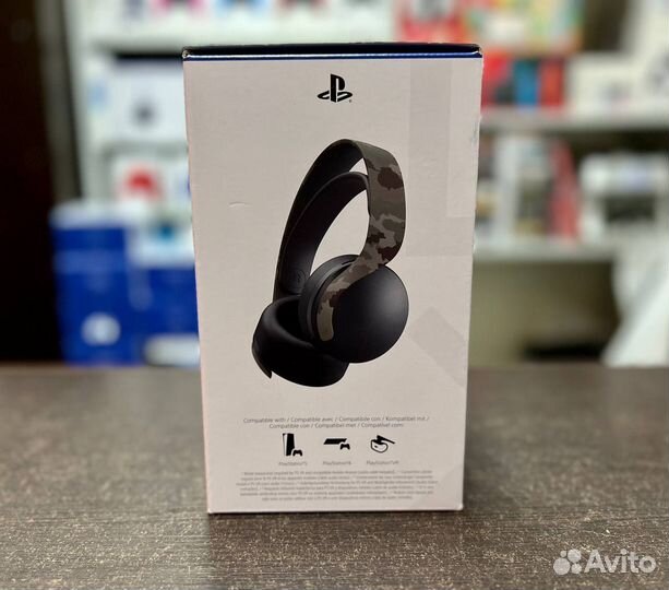 Гарнитура Sony PlayStation 5 Pulse 3D Хаки