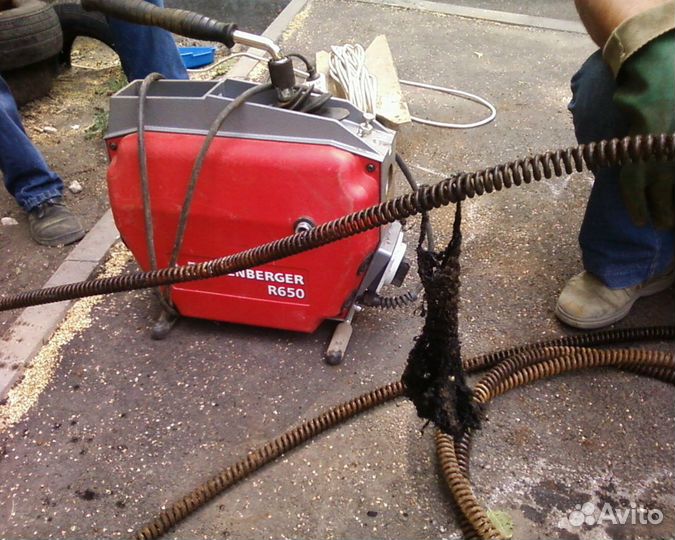 Прочистка канализации устранение засоров