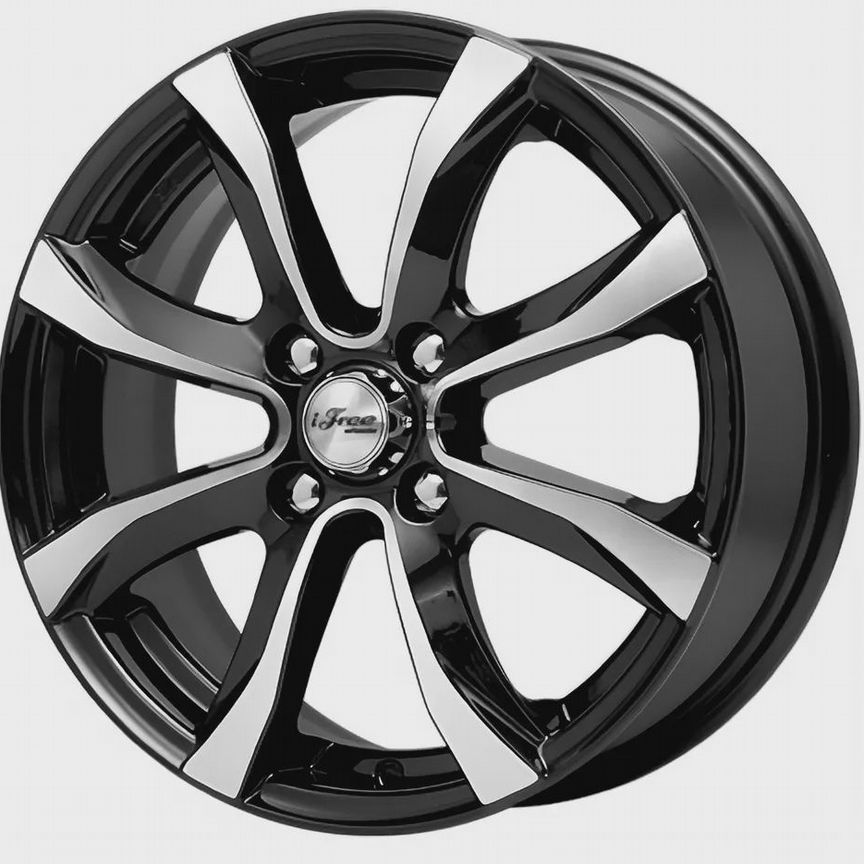 Диски iFree Дайс 6x15 4x100 ET48 D54.1 Блэк Джек