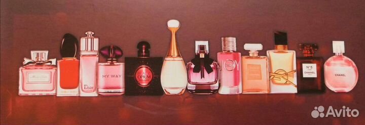 Аромасет из 12 самых популярных женских ароматов