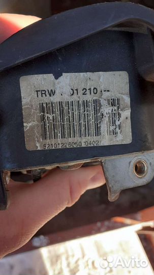 Подушка безопасности на руль тойота