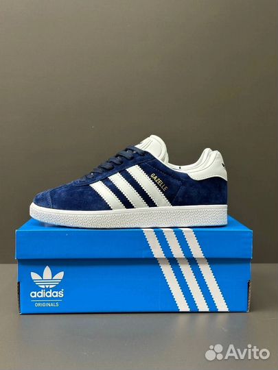Кроссовки Adidas Gazelle синие 6