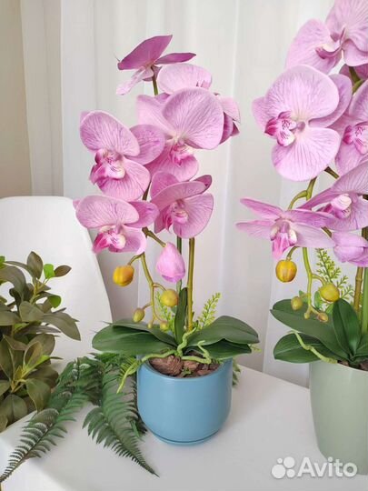 Цветы искусственные, орхидея искусственная