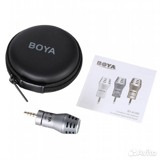 Микрофон Boya BY-A100 для iPhone, iPad