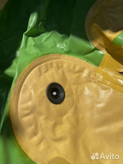 Ватрушка надувная плюшка 3х местная