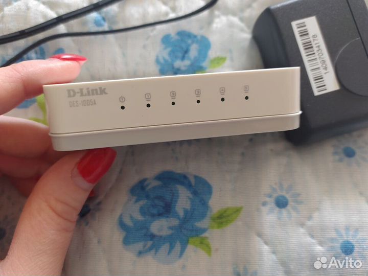 Неуправляемый коммутатор D-Link DES-1005A