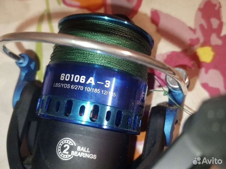 Продою спиннинг с катушкой