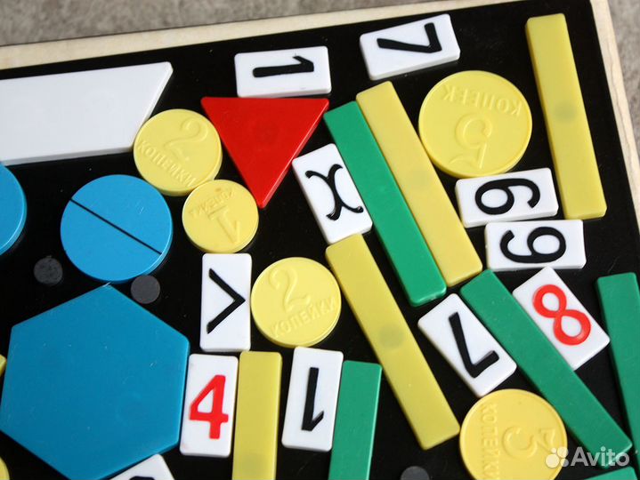 Магнит.математическая игра. СССР. 1984