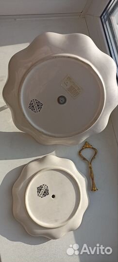 Керамика. Этажерка 2-х уровневая. СССР