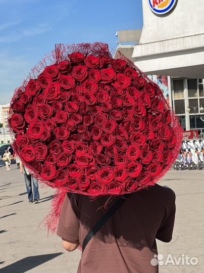 101шт роза 150см