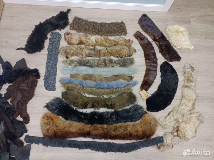 Воротники меховые