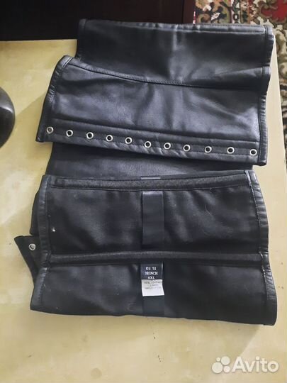 Кожаный корсет