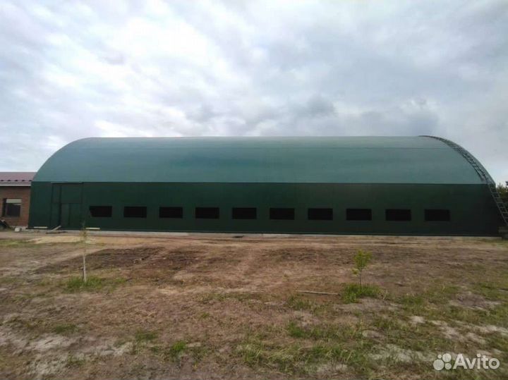 Ангары под ключ. Размер 24х50м