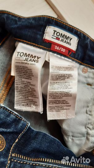 Джинсы Tommy hilfiger мужские 36/30