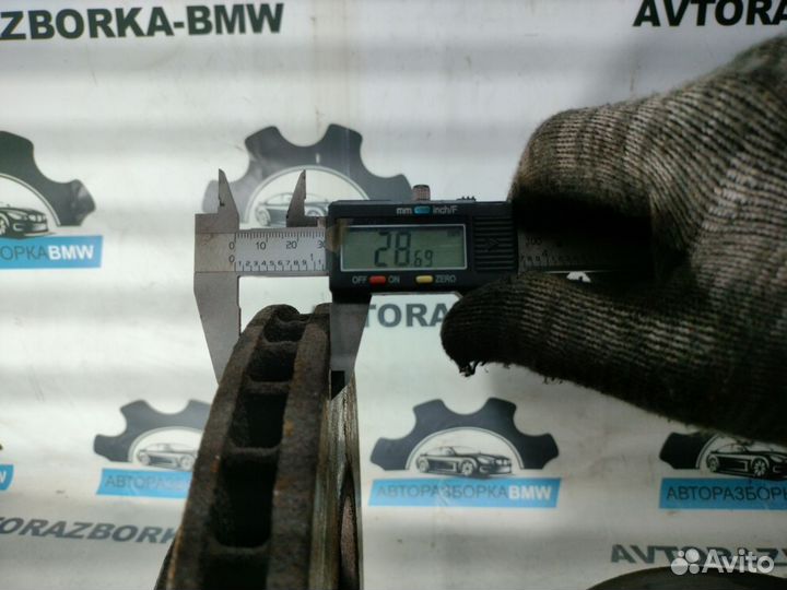 Диски тормозные передние BMW X5 E53 LCI