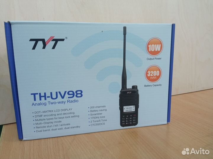 Рация TYT TH-UV98 10W новые в Москве