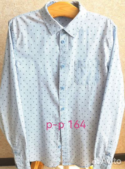 Школьные рубашки мальчику р164(4-5кл)