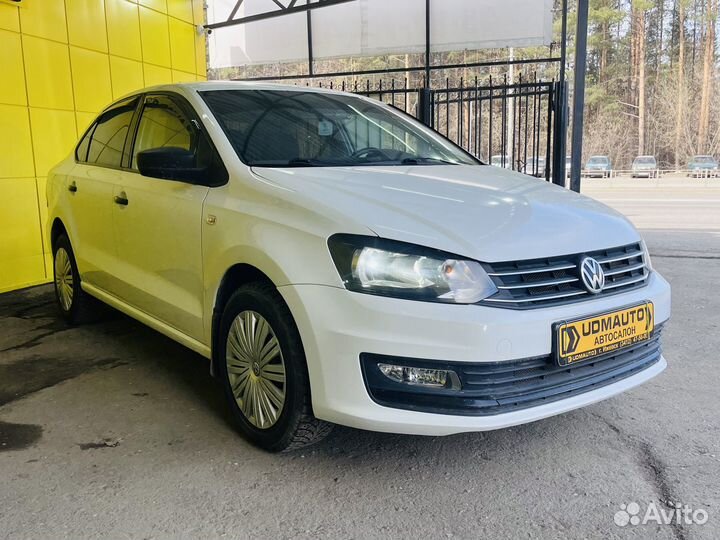 Volkswagen Polo 1.6 AT, 2017, 136 000 км
